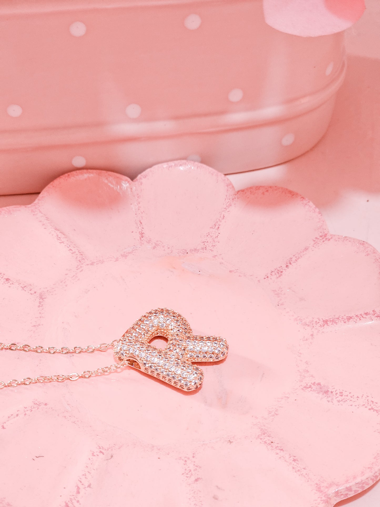 Zinia - Initial Necklace