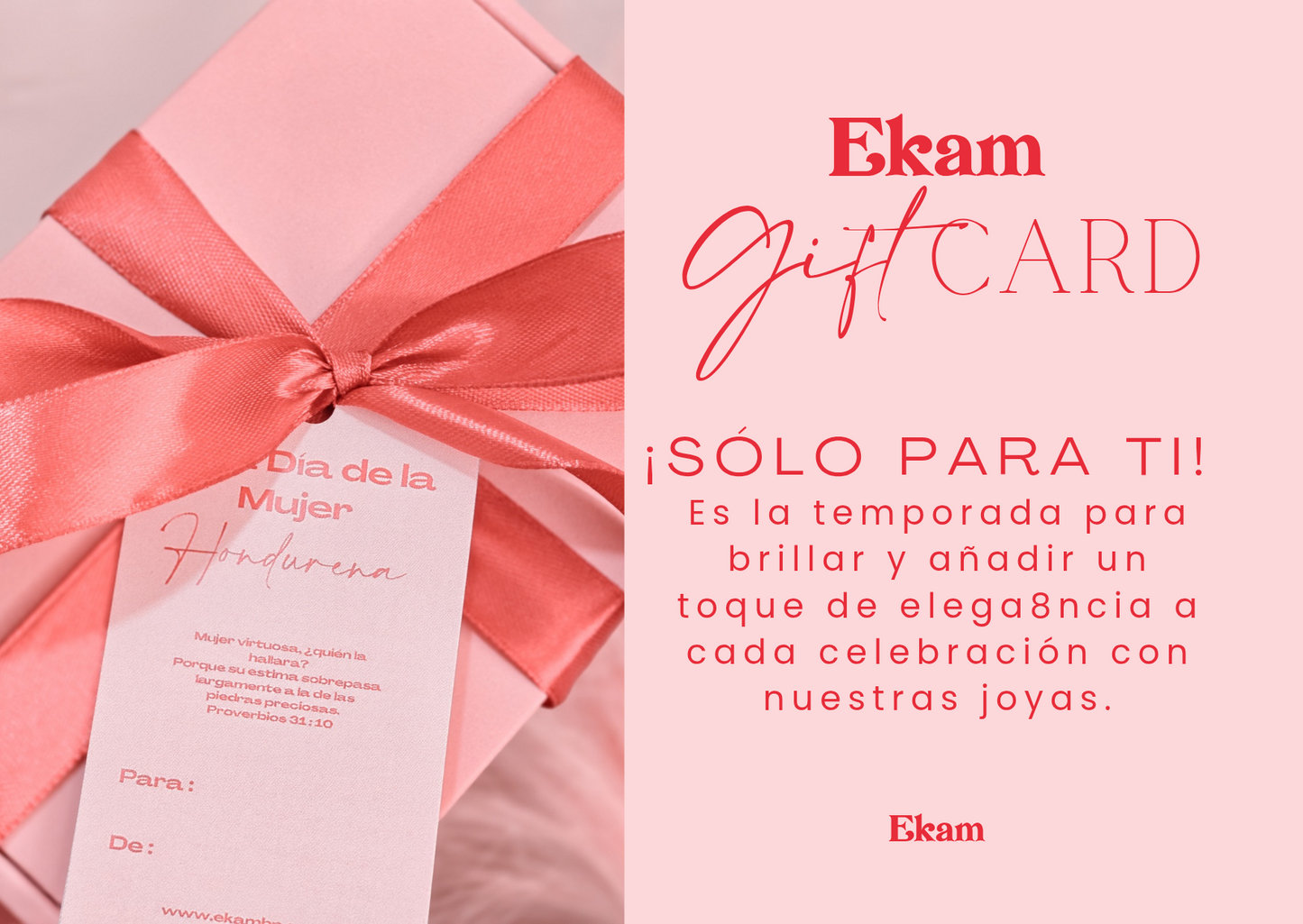 Ekam Gift Card Digital