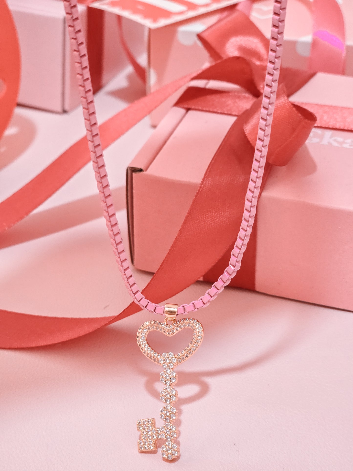 Pink love - Necklace