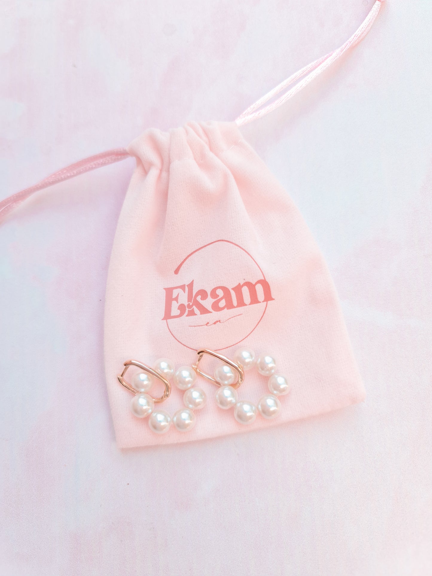 Pearl Hoops